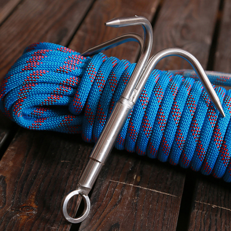 Swing Seat Belt - Flying Claw Survival Grappling Steel Hook