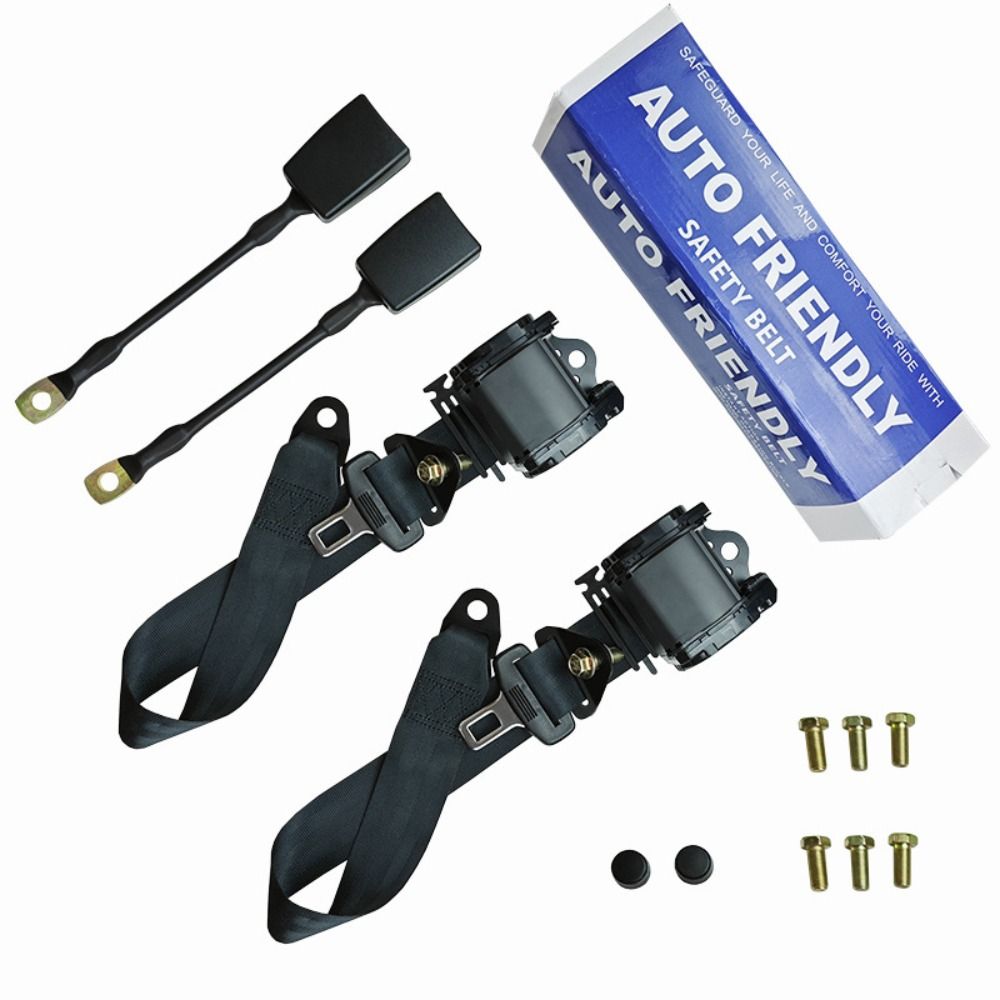 Swing Seat Belt - 2 Pack 3 Point Pads Car