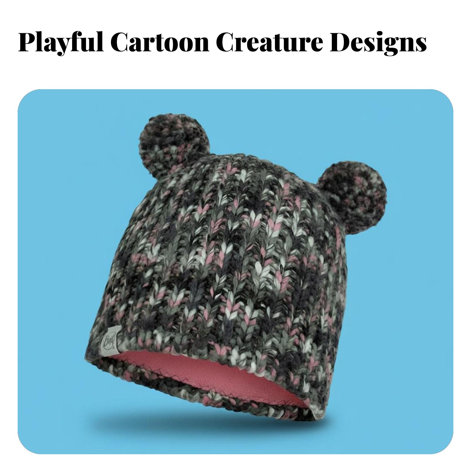 Kids Outdoor Gloves - Children's Knitted Neck Warmer, Autumn Winter