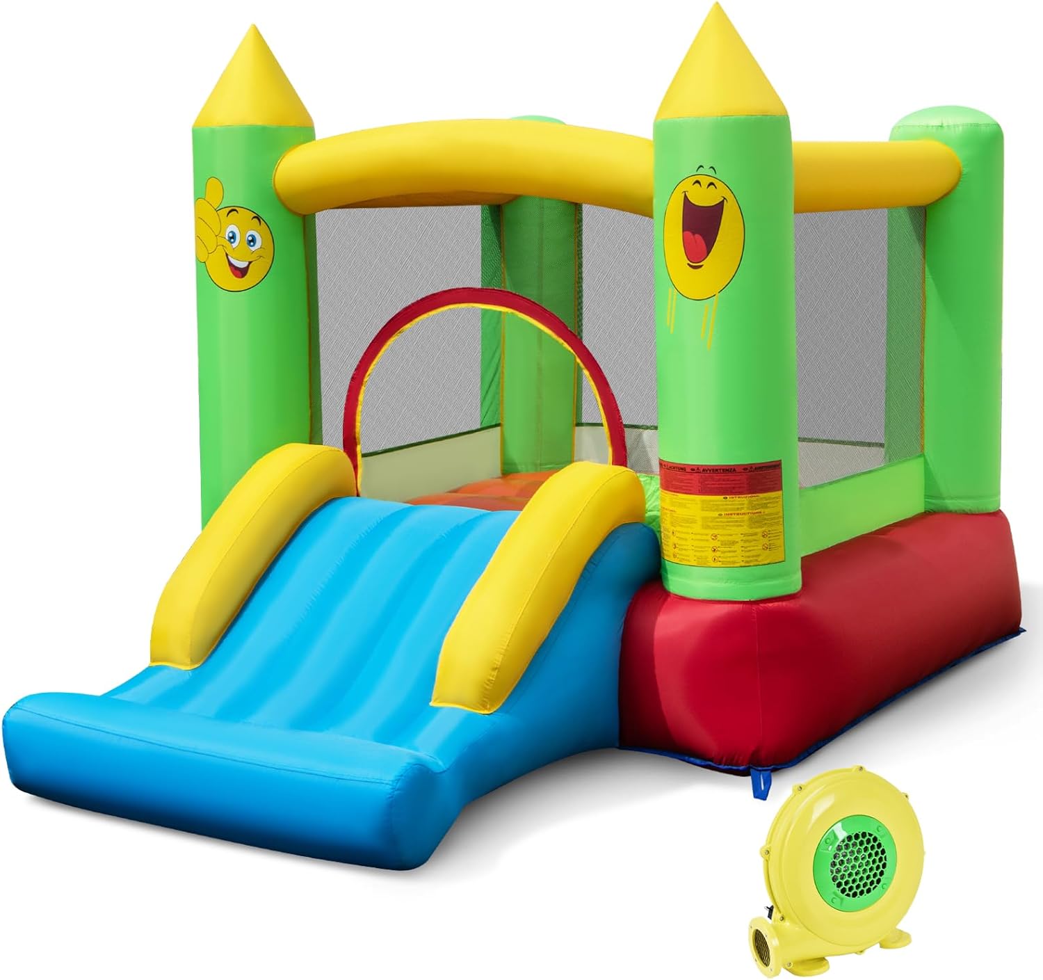Kids Outdoor Jumping - Indoor Outdoor Inflatable Bouncy Castle for