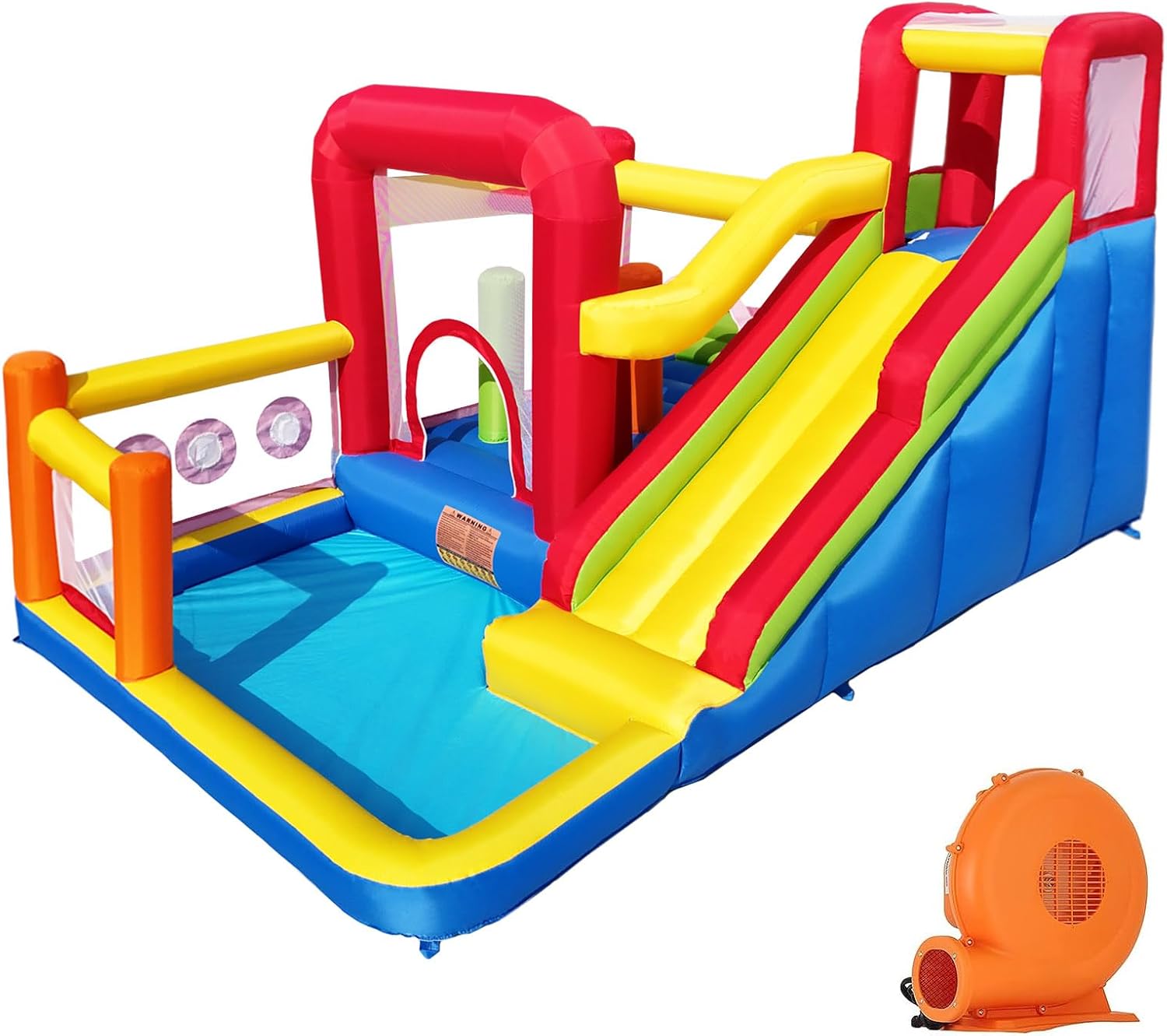 Kids Outdoor Jumping Castle - Inflatable Bounce Castle for Kids with