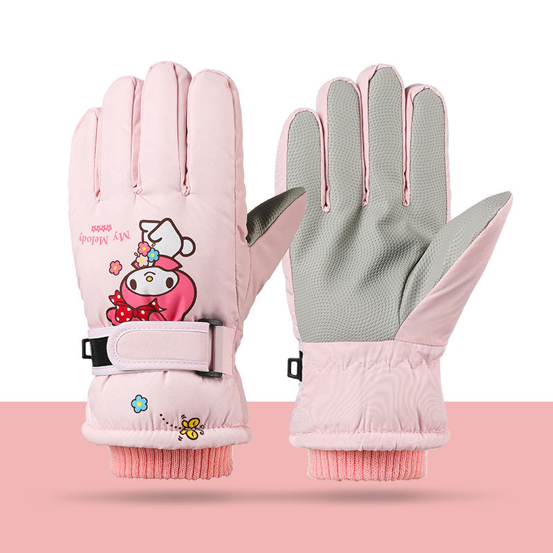 Melody Kuromi Winter Children  - Kids Outdoor Gloves review and price