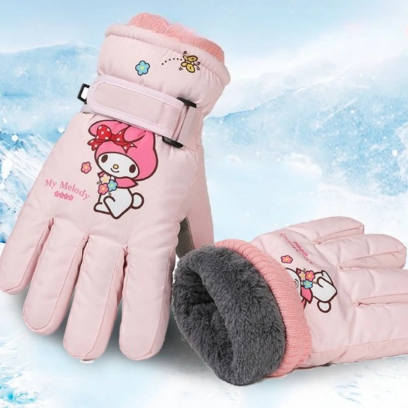 Melody Kuromi Winter Children  - Kids Outdoor Gloves review and price