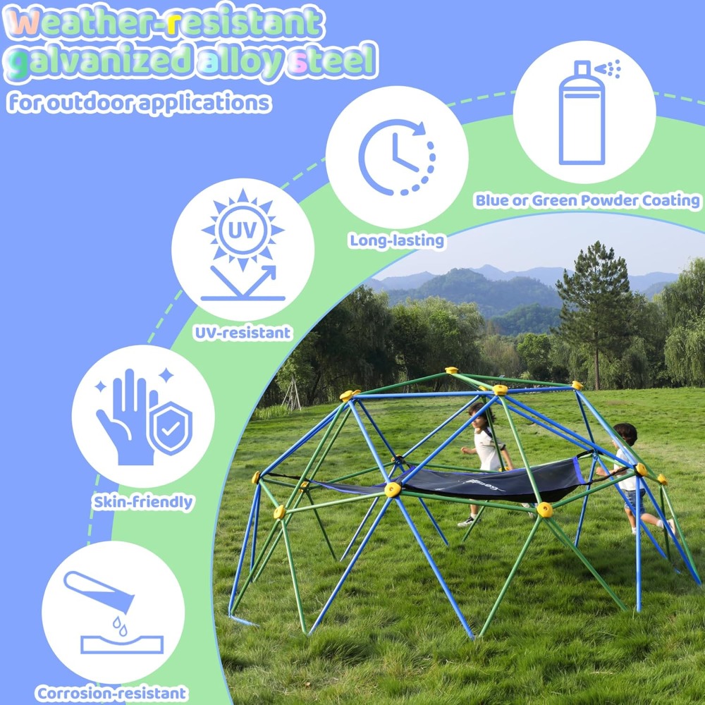 Outdoor Geometric Dome Climber - Kids Outdoor Dome Climber review and price