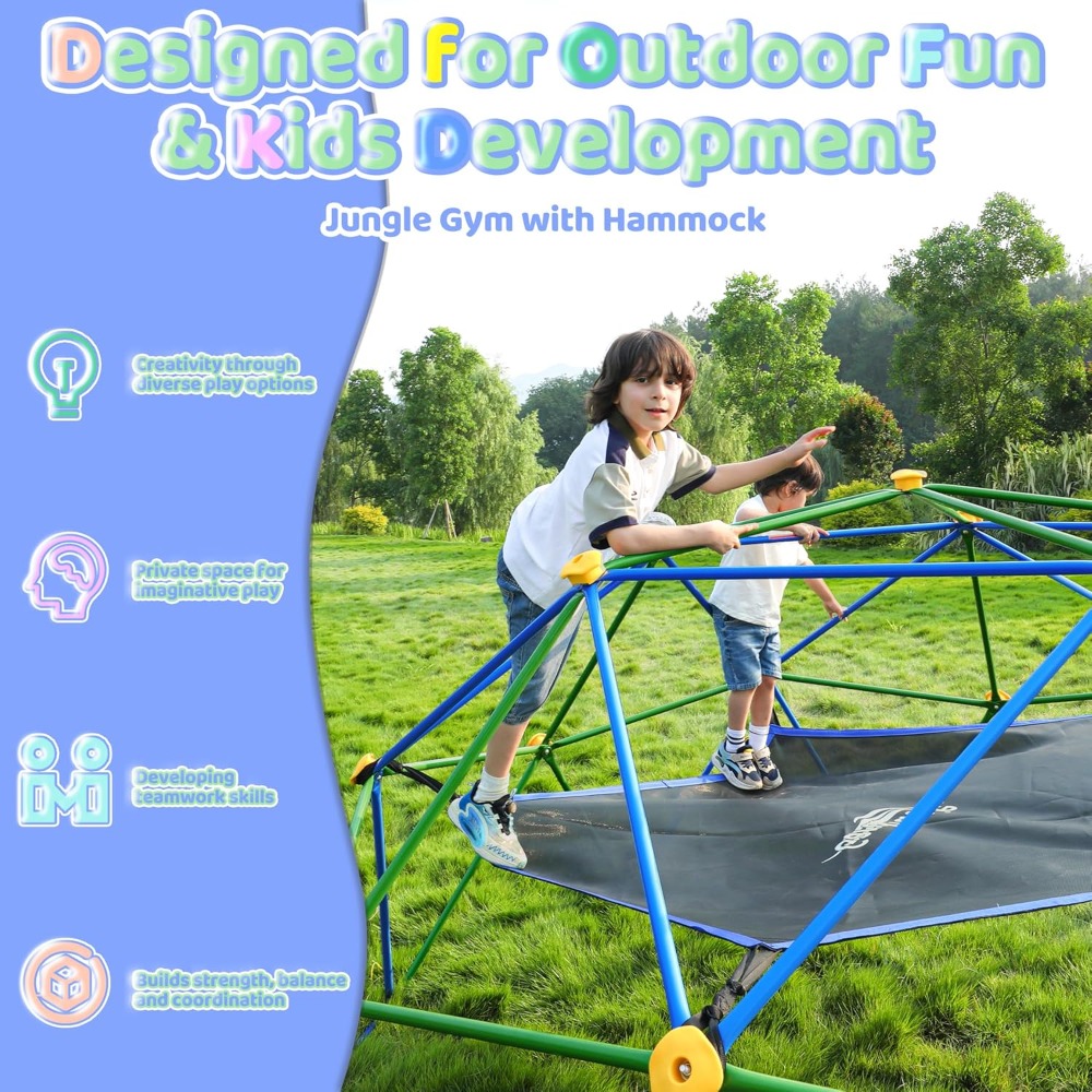 Outdoor Geometric Dome Climber - Kids Outdoor Dome Climber review and price