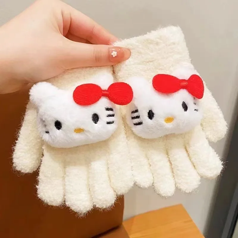 Hello Kitty Kuromi Cinnamoroll - Kids Outdoor Gloves review and price