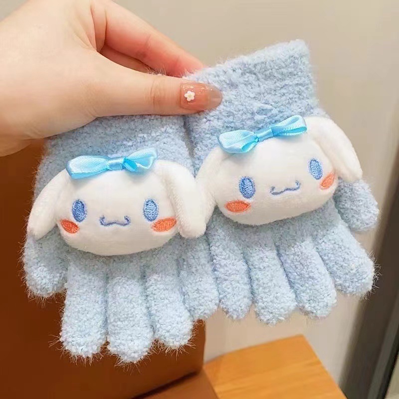 Hello Kitty Kuromi Cinnamoroll - Kids Outdoor Gloves review and price