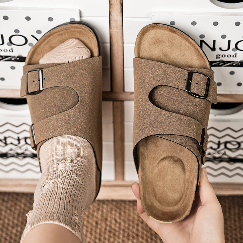 2026 Cork Slippers Men Summer  - Kids Outdoor Jumping review and price