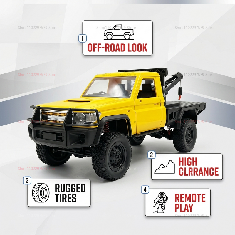 MN82T 1:12 2.4G RC Crawler Hoi - Kids Outdoor Dirt Toys review and price