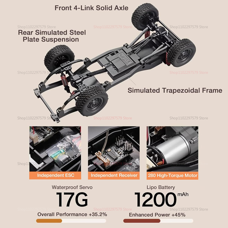 MN82T 1:12 2.4G RC Crawler Hoi - Kids Outdoor Dirt Toys review and price