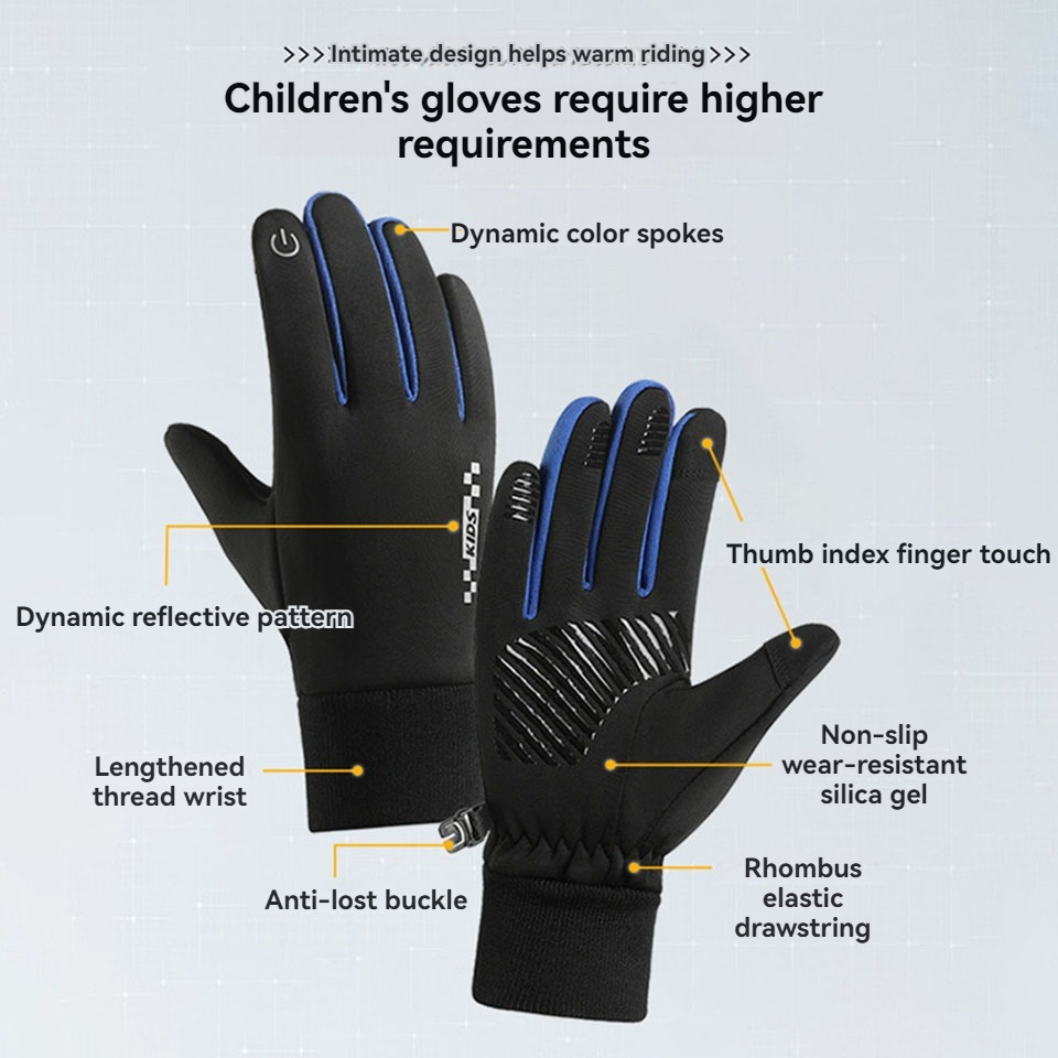 Winter Children's Gloves Padde - Kids Outdoor Gloves review and price