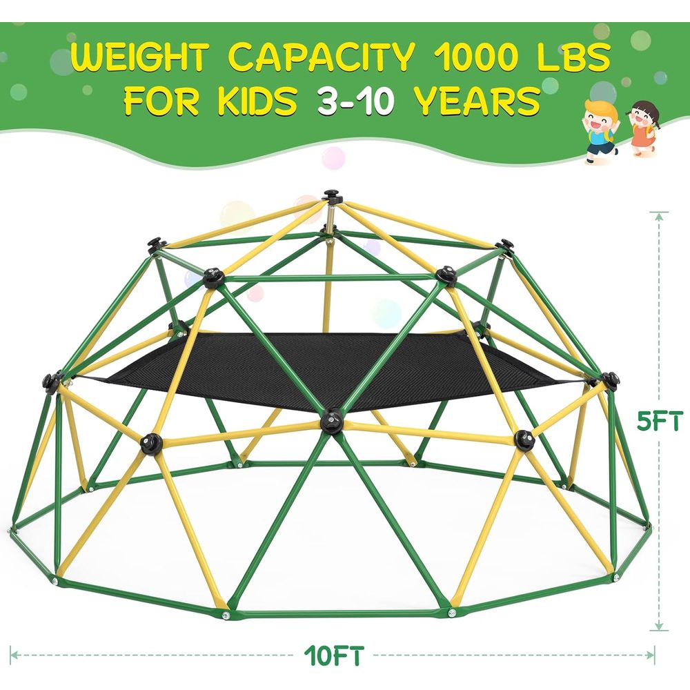 GIKPAL ClimDome, 10T Dome Clim - Kids Outdoor Dome Climber review and price