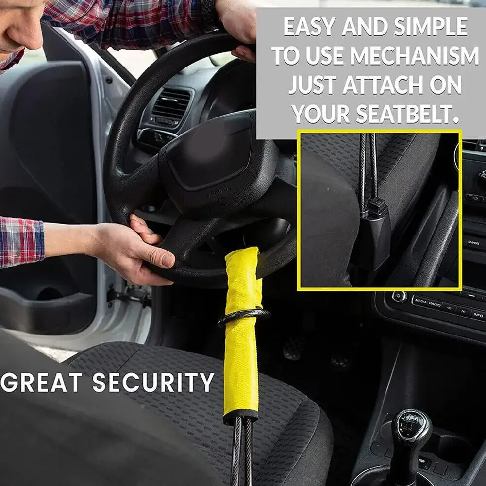 Steering & Seat Belt Lock Comb - Swing Seat Belt review and price