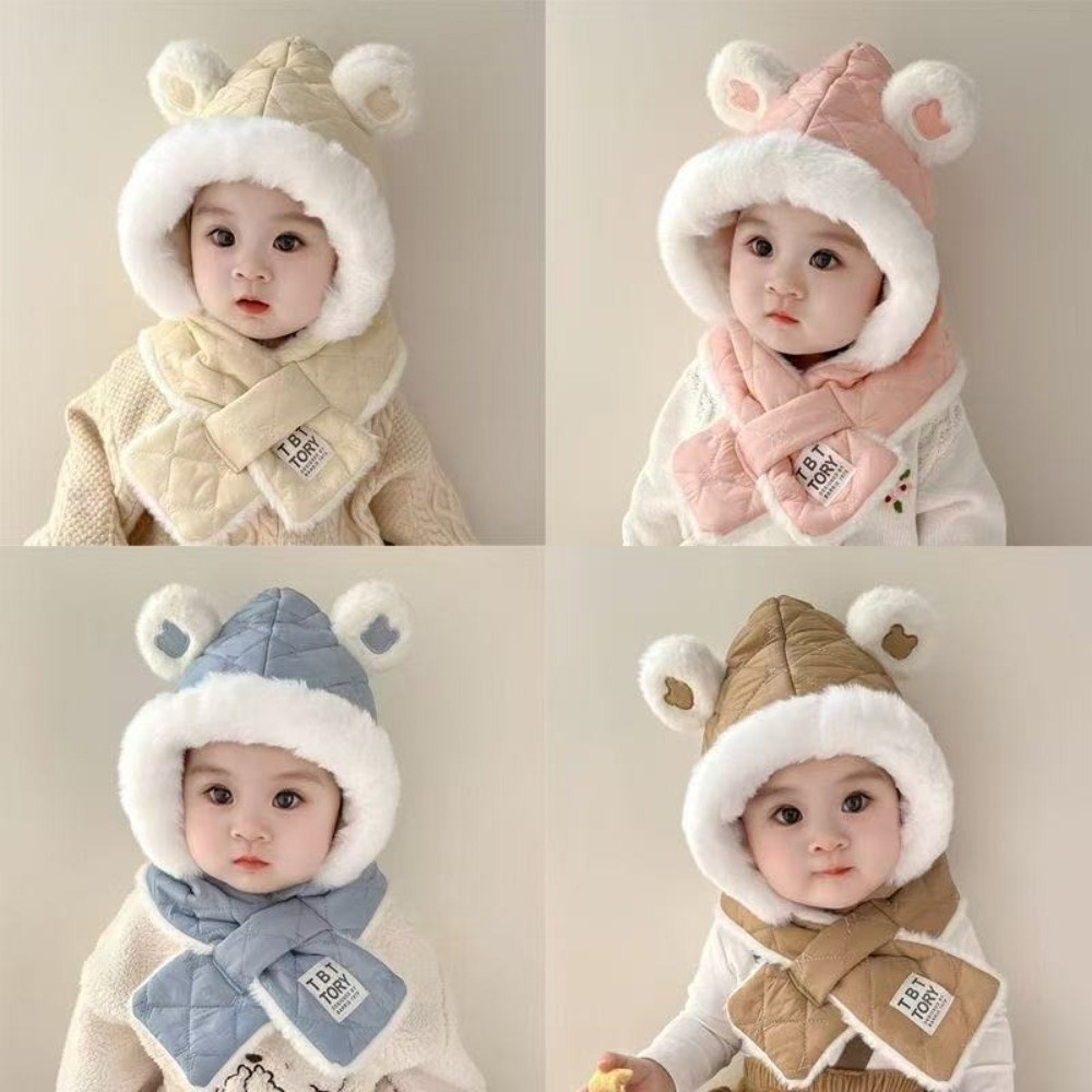 New Integrated Hat Scarf Set W - Kids Outdoor Gloves review and price