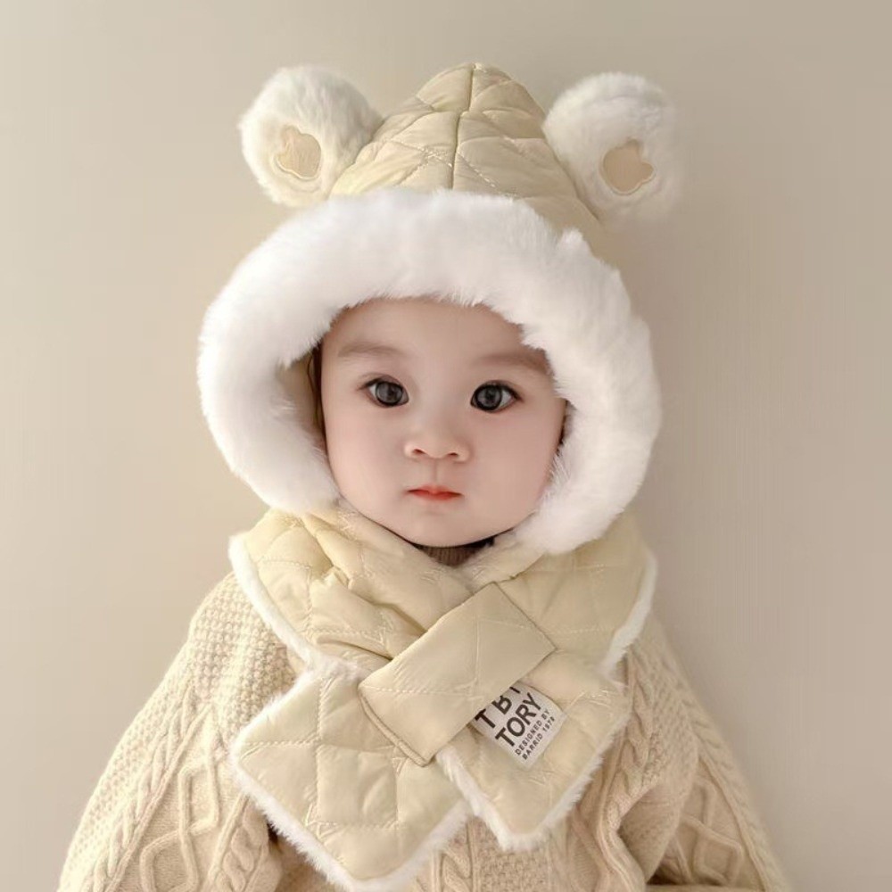 New Integrated Hat Scarf Set W - Kids Outdoor Gloves review and price