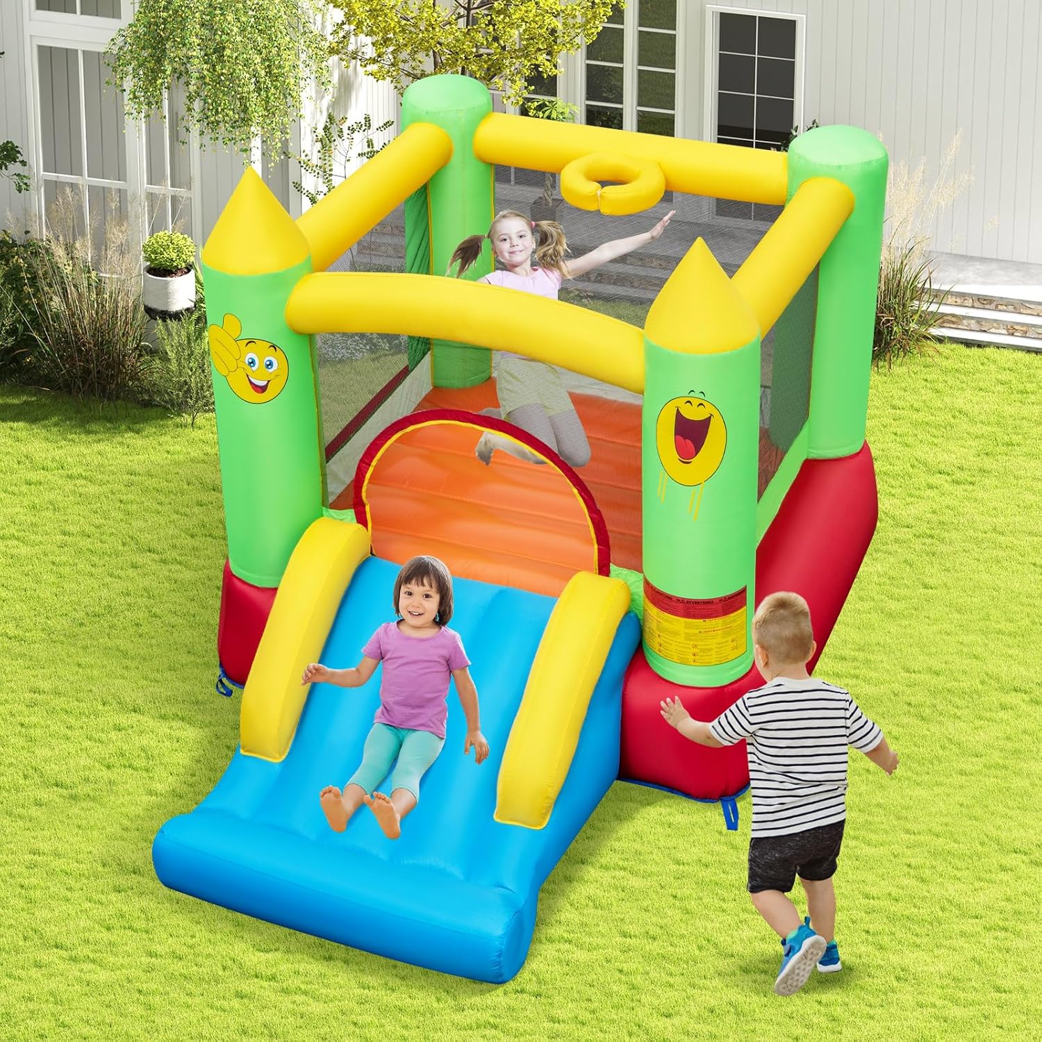 Indoor Outdoor Inflatable Boun - Kids Outdoor Jumping review and price