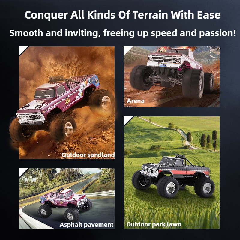1/10 RC high speed monster tru - Kids Outdoor Dirt Toys review and price