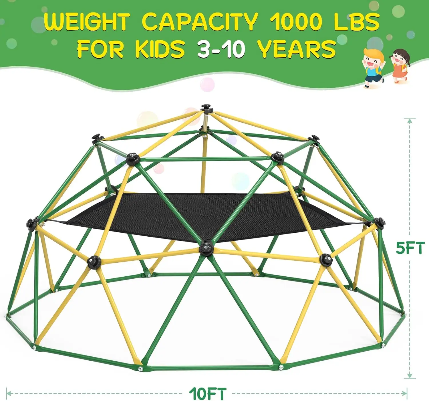 Climbing Dome, 10FT Dome Climb - Kids Outdoor Dome Climber review and price