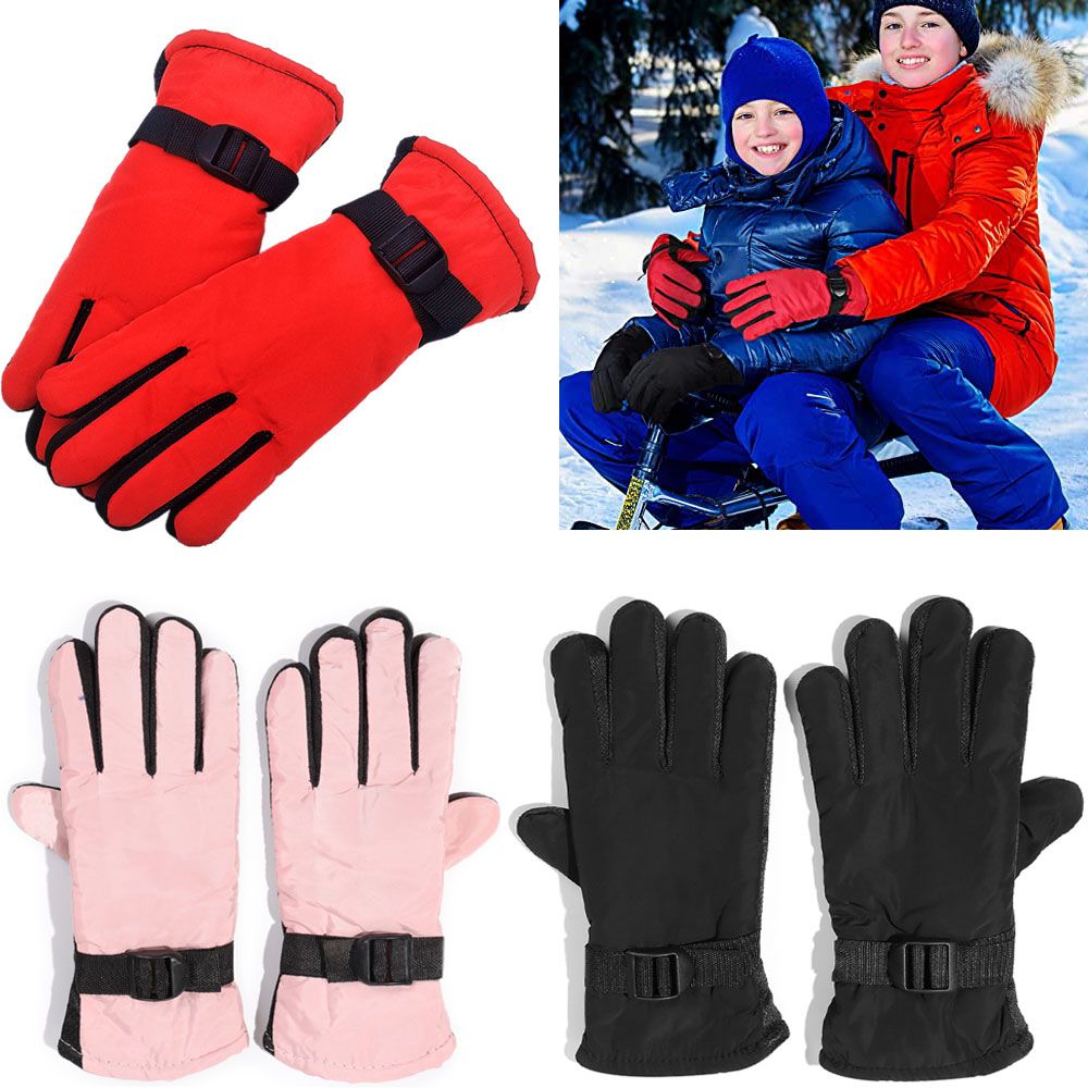 New Children Adult Winter Snow - Kids Outdoor Gloves review and price