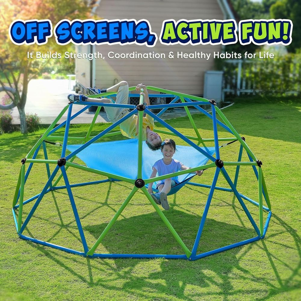 Zupapa10T ClimDome with Hammoc - Kids Outdoor Dome Climber review and price