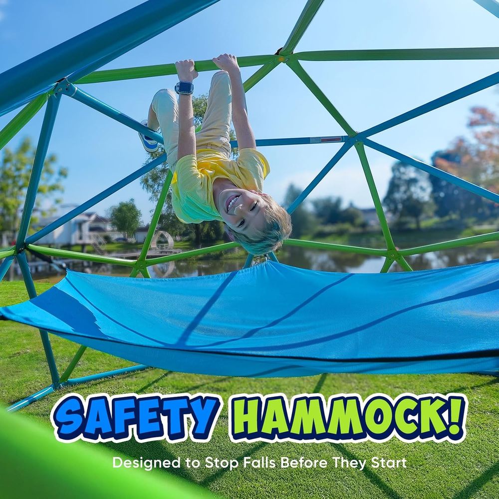Zupapa10T ClimDome with Hammoc - Kids Outdoor Dome Climber review and price
