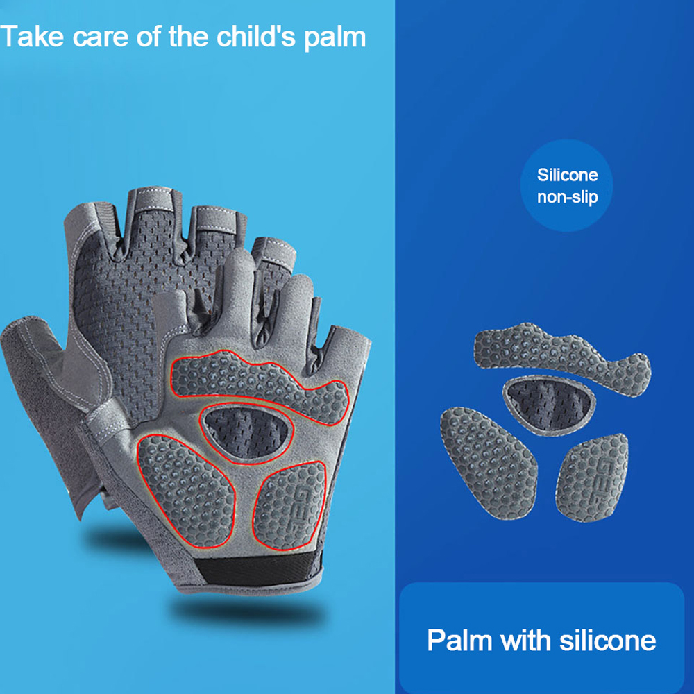 1Pair Kids Half Finger Gloves, - Kids Outdoor Gloves review and price